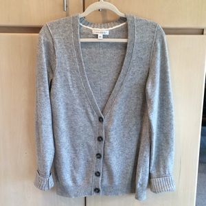 Banana Republic cashmere and wool cardigan sweater